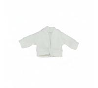 MotiveTech OB11 Knitted Doll Cardigan Versatile opening Front Design 1/12 Scale Knitted Cardigan for Hobbyists , White