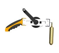 MotiveTech Oil Dial Measuring Tape with Brass Plumb Line, Boat Sounding Tool, 15m