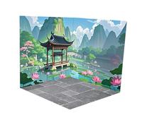 MotiveTech Organizer for Simulation Scenes, Layout Accessories, Handmade Gifts for Dollhouses, 30 cm