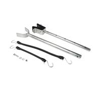 MotiveTech Outboard Motor Transom Guard Mounting Bracket with Roller for Stern Protector