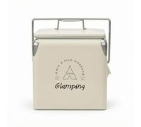 MotiveTech Outdoor Insulated Hard Ice Chest Box Metal Ice Chest Polyurethane Foam To Maintain Cold Suitable for camping picnics travel home use, Explorer Regular