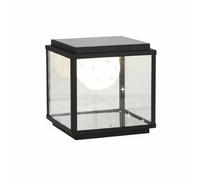 MotiveTech Outdoor Lighting Lamp Solar Column Lamp Pillar Light Wall Light with Aluminum Frame Ip65 Outdoor Protection Suitable for Garden Entrances Courtyard Paths Column Tops, 40CM
