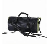 MotiveTech Outdoor Waterproof Duffel Motorcycle Travel Bag Duffel Luggage Gear PVC Mesh Body with Multiple Carry Handles and Side Attachment Loops Suitable for, Multicolor, Black, Green, 48L