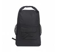 MotiveTech Outdoor Waterproof Pack Dry Bag Backpack With Wear Resistant Airtight Design Mesh Side Pockets For Bottles suitable for beach activities river, Black, Black, 30L