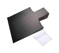 MotiveTech Padded Training Device, Professional Resistance Training And Stretching Mat for Muscle Building at Home, Black