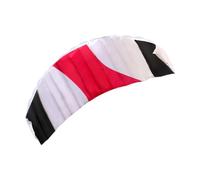 MotiveTech Parafoil Kite with Spool, Two Line Version Suitable for All Ages, Black