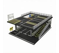 MotiveTech Parking Structure Display Two-Layer, Steel Frame Double-Layer Parking Scene Type B