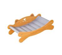 MotiveTech Pet Cot Cat Scratcher Lounge Bed for Sleeping And Resting with Space for Large Cats And Bunnies, Without Ball