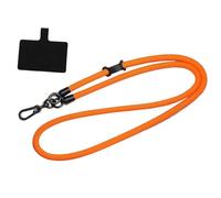 MotiveTech Phone Lanyard Neck Carrying Durability Practical Multifunction Accessory, Fashion, Creative Phone Strap Anti Lost Lanyard, Orange