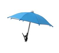 MotiveTech Phone Umbrella Shade Sun Sun Protection Anti Glare for Outdoor Bike Photography, Blue