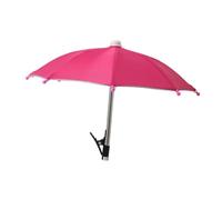 MotiveTech Phone Umbrella Shade Sun Sun Protection Anti Glare for Outdoor Bike Photography, Rose Red