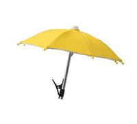 MotiveTech Phone Umbrella Shade Sun Sun Protection Anti Glare for Outdoor Bike Photography, Yellow