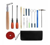 MotiveTech Piano Tuning Equipment Set Piano Tuning Kit Tuning Wrench Repair Tools Maintenance Toolkit With Portable Case for Studio Practice On Site Repairs Home Upkeep