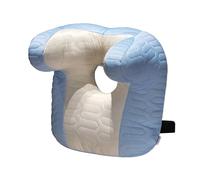MotiveTech Pillow, Neck Support for Office Chair, Portable Multifunction, Face Down Support Pillow for Office, Airplane, Blue