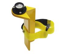 MotiveTech Portable Leveling Device Right Angle Level Corner Level Edge Level Bubble Level Corner Shaped for Narrow Edge Alignment Cabinet Setup site Measuring, Yellow, with 20cm Strap