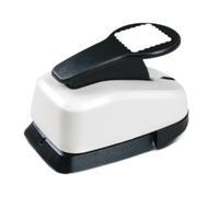 MotiveTech Postage Stamp Punch Stamps Shapes Paper Rectangular Portable Manual Paper Punches for Creating Decorative Edges, 38mm Square