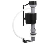 MotiveTech Practical Toilet Fill Valve Accessory, Water Control in Tank, Easy to Install, Directly Replaces Bottom Inlet and, Black Clip