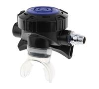 MotiveTech Professional Dive Equipment: Scuba Diving Regulator with Comfortable Mouthpiece, Blue