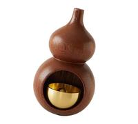 MotiveTech Pumpkin Merchants, Wind Chime, Refrigerator Door Opener Decoration, Dark Brown