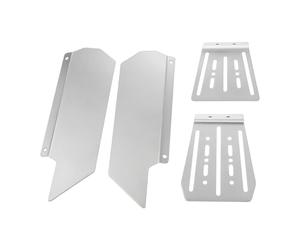 MotiveTech RC Car Chassis Protection Guard Plate, Chassis, Sturdy, Professional Replacement, Stainless Steel RC Car Parts for
