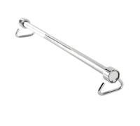 MotiveTech Resistance Band Bar 76 Cm Training Bar with Loops Aluminum for Athletes