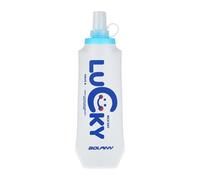MotiveTech Reusable Soft Water Bottle with 500 Ml Capacity for Jogging And Exercise, White