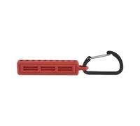 MotiveTech Screwdriver Bit Organizer, 10 Holes, Easy to Carry, Lightweight, Compact, Portable, with Buckle, 5.9 X 0.8 Inches, Red