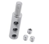 MotiveTech Selection Pin Top Cap Threaded Connection Quick Release Pin Top Cap Cable Plate Connection, M10