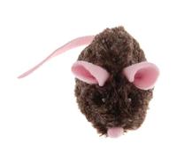 MotiveTech Self-Playing Mouse Toy for Cats with Interactive Features And Sound, Gray
