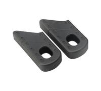 MotiveTech Set of 2 Crank Arm Protectors for Cycling Silicone Covers for Road Bikes, Black