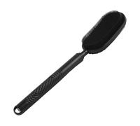 MotiveTech Shower Brush Bath Brush Men Women Compact Deep Clean Elderly 27" Extendable Body, Black