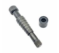 MotiveTech Size Adjuster Jewelry Sizer Band Stretcher Hand Tool Resizer Carbon Steel Construction Knock Mechanism Stable Base Suitable for home repair workshop use hobby craft, Black, Expander