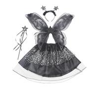 MotiveTech Skirt Set Angel Wing Rod Halloween Cosplay Costume for Carnival