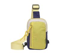 MotiveTech Small Chest Bag Fanny Pack for Running Climbing, Yellow