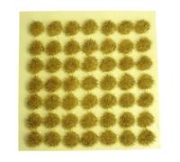 MotiveTech Small Grass Tufts Model Mini Plant Cluster Railway Layout DIY Table Hobby Building Sand Table Miniature Artificial Grass, 1Pc