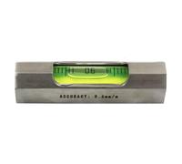 MotiveTech Spirit Level Low-Profile Pocket Level Accurate Tool for DIY Hobbyists, Accuracy 0.6mm/M