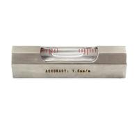 MotiveTech Spirit Level Low-Profile Pocket Level Accurate Tool for DIY Hobbyists, Accuracy 1.5mm/M