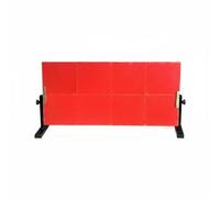 MotiveTech Sports Training Rebounder Table Tennis Return Board With Stable Base And Wheels Solid Wood Rubber Panel Repeated Exchanges For Skill Building Suitable, 8-Piece Rubber