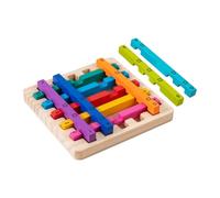 MotiveTech Stacking Game for on The Go, Training Toy, Educational Matching Game, Brain Teaser for Friends, Party Toy, Family, Kids Gifts