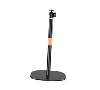 MotiveTech Stand Bracket Floor Standing Flexible DJ Racks Holder Mount Action Cameras Supprt for Office Stage Indoor Outdoor, Fixed Height 30cm