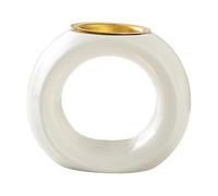 MotiveTech Tea Light Candle Holder, Essential Oil Burner, Gift, Home Decor, Indoor Meditation Candle Holder, Living Room, Desk, White