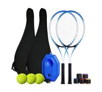 MotiveTech Tennis Train Ball Tennis Rebounder Set,Practical Professional,Solo Training Self Practice for Garden Game Beginners, Style C
