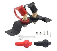 MotiveTech Terminal Post Assembly Shielded Protectors Electrical Hardware Predrilled Holes Auto Parts