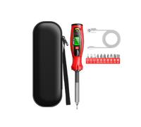 MotiveTech Tester 30V -1000V for Electricians High Brightness Household Electrical Test Pen, Red