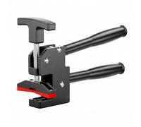 MotiveTech Tile Breaking Pliers Manual Jaw Clamp Tool Cutter with Press Clamp Structure and Surface Pads for Consistent Pressure Suitable for, Black