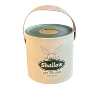 MotiveTech Tissue Box with Lid, Multifunctional Cylindrical Dispenser for Facial Tissues, Cosmetic Wipes And Napkins, Ideal for Dining Table,