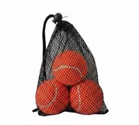 MotiveTech Training Tennis Ball Rubber Core Sports Ball Thick Felt Athletic Equipment Stable Suitable for Child Training Adult Recreation, Orange