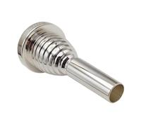 MotiveTech Trombone Mouthpiece, Musical Instrument Accessory, Brass, Stable Breath Control, for Beginner Musicians, Co, 12C Small Shank