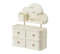MotiveTech Versatile Desk Tidy Holder for Pens and Makeup on Vanity Table, 2Layer35.5x14.5x43cm