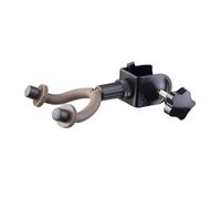 MotiveTech Violin Hanger Compatible with Mic Stand, Holder for Viola And Guitar, Multi-Use Hook for Erhu Mandolin Stage Show, Coffee